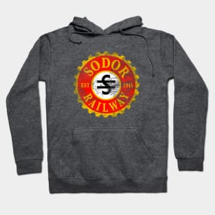 Sodor Railway Logo - Distressed Hoodie